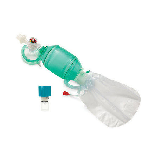 AirFlow™ Manual Resuscitator BVMs with Integrated Pressure Manometer, Adult