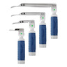 Curaplex® CuraView® Fiber Optic Laryngoscope Blade & Standard Handle Combo Set, Miller
