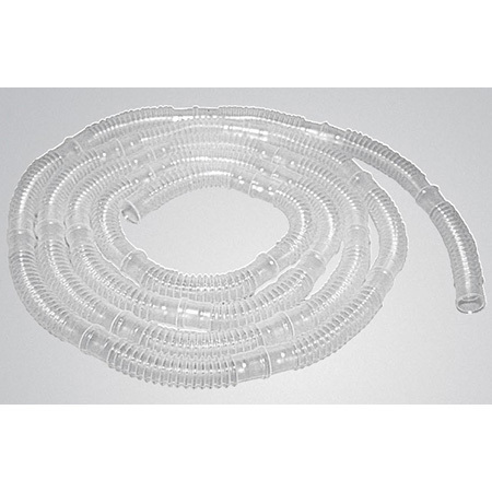 Corrugated Tubing, AirLife, Segmented Every 6 in, Blue, EVA, 6 ft