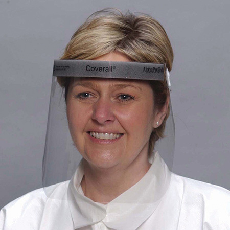 Face Shield, Full, Coverall, with Comfort Band