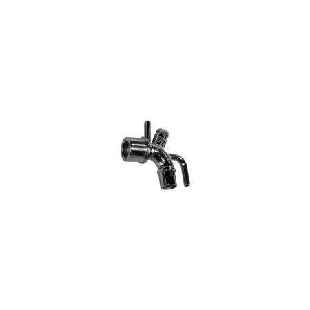 CPAP Chrome Plated Brass Mask Elbow