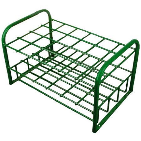 Cylinder Rack, M7, M9, C, D, E Cylinders, 24 Cylinder Capacity, 19.5in H x 20in D x 32in W, 33 lbs, Green