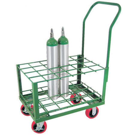 Cylinder Carts, 24 Cylinder Capacity, M7 M9 C D E Cylinders