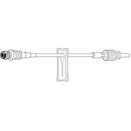 IV Extension Set, Standard Bore, IV Catheter, Interlink Injection Site, Male LL Adapter, 5inch