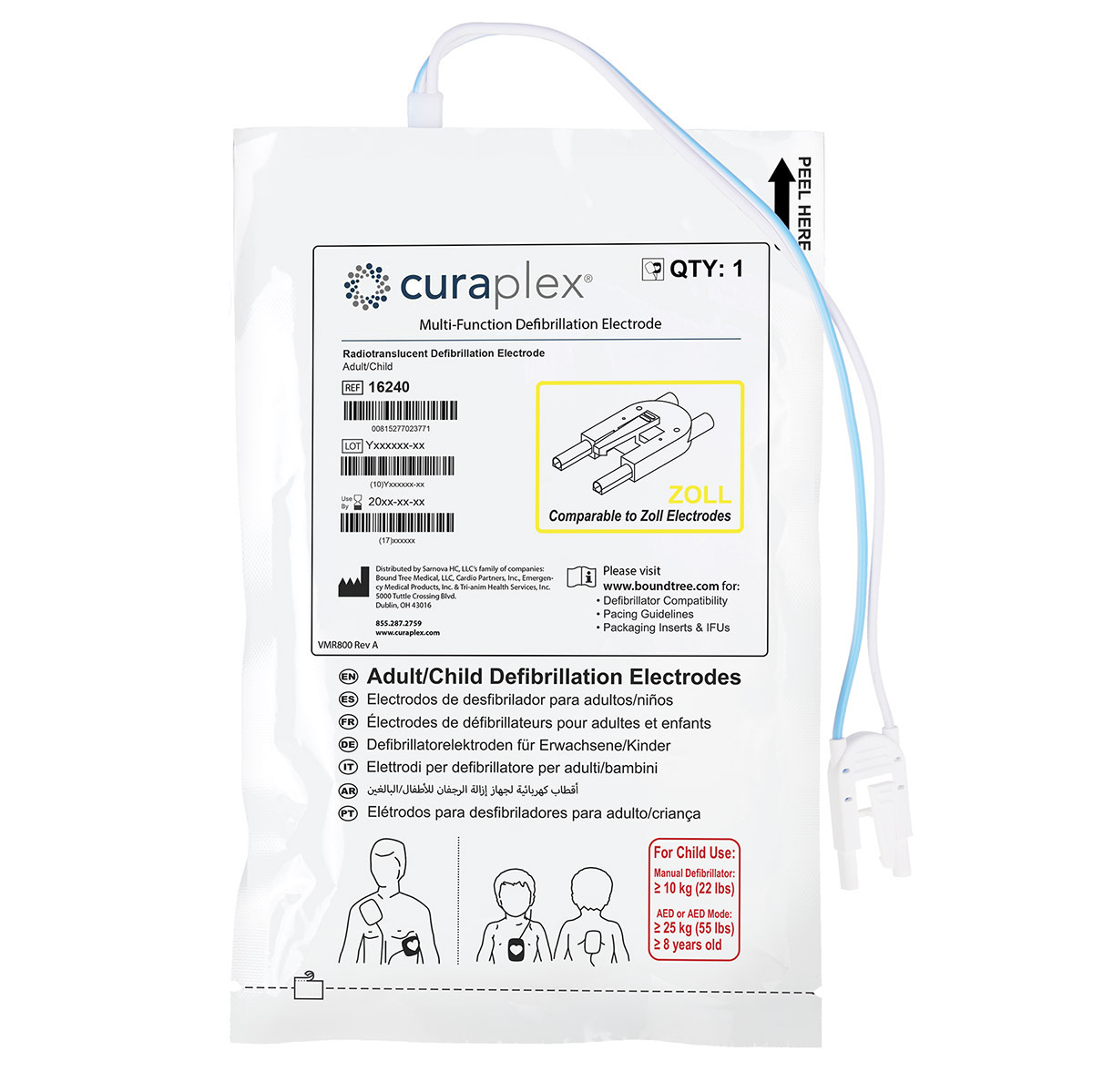 Curaplex® Select Defibrillator Pads | Tri-anim