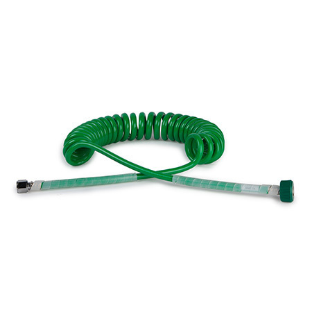 Green Rubber Oxygen Hose - Cut and Couple