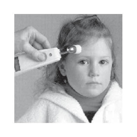 Temporal Arterial Thermometer, TemporalScanner TAT 5000, Infrared, Disposable Cover, Training Disk