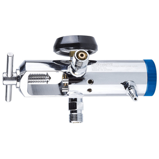 Curaplex® Click Style All Brass Oxygen Regulator