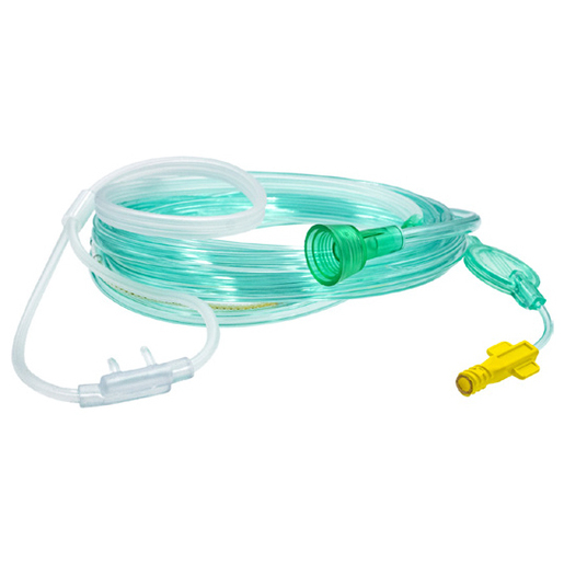 Curaplex® EtCO2/O2 Extended Use Nasal Cannula, Adult, 7ft