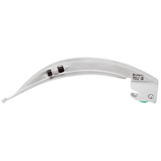 Curaplex® CuraView® LED Fiber Optic Laryngoscope Mac Blades