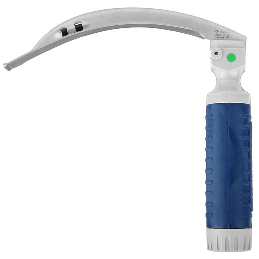 Curaplex® CuraView® Fiber Optic Laryngoscope Blade & Handle Combo Set, Macintosh