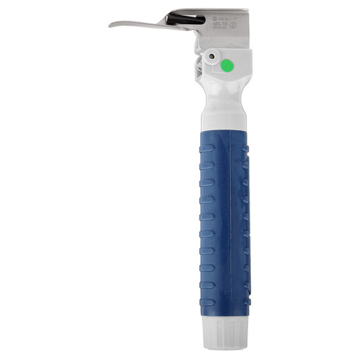Curaplex® CuraView® Fiber Optic Laryngoscope Blade & Mini Handle Combo Set, Miller
