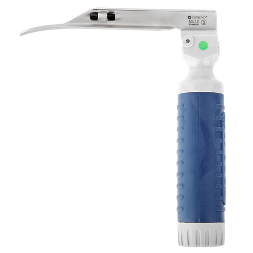 Curaplex® CuraView® Fiber Optic Laryngoscope Blade & Standard Handle Combo Set, Miller