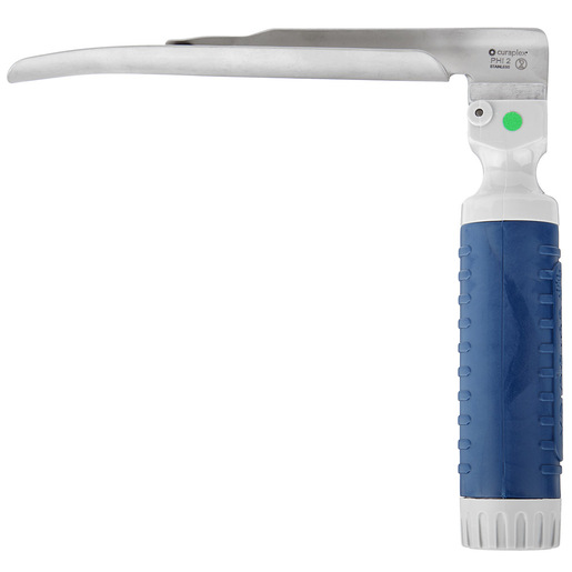 Curaplex® CuraView® Fiber Optic Laryngoscope Blade & Handle Combo Set, Phillips
