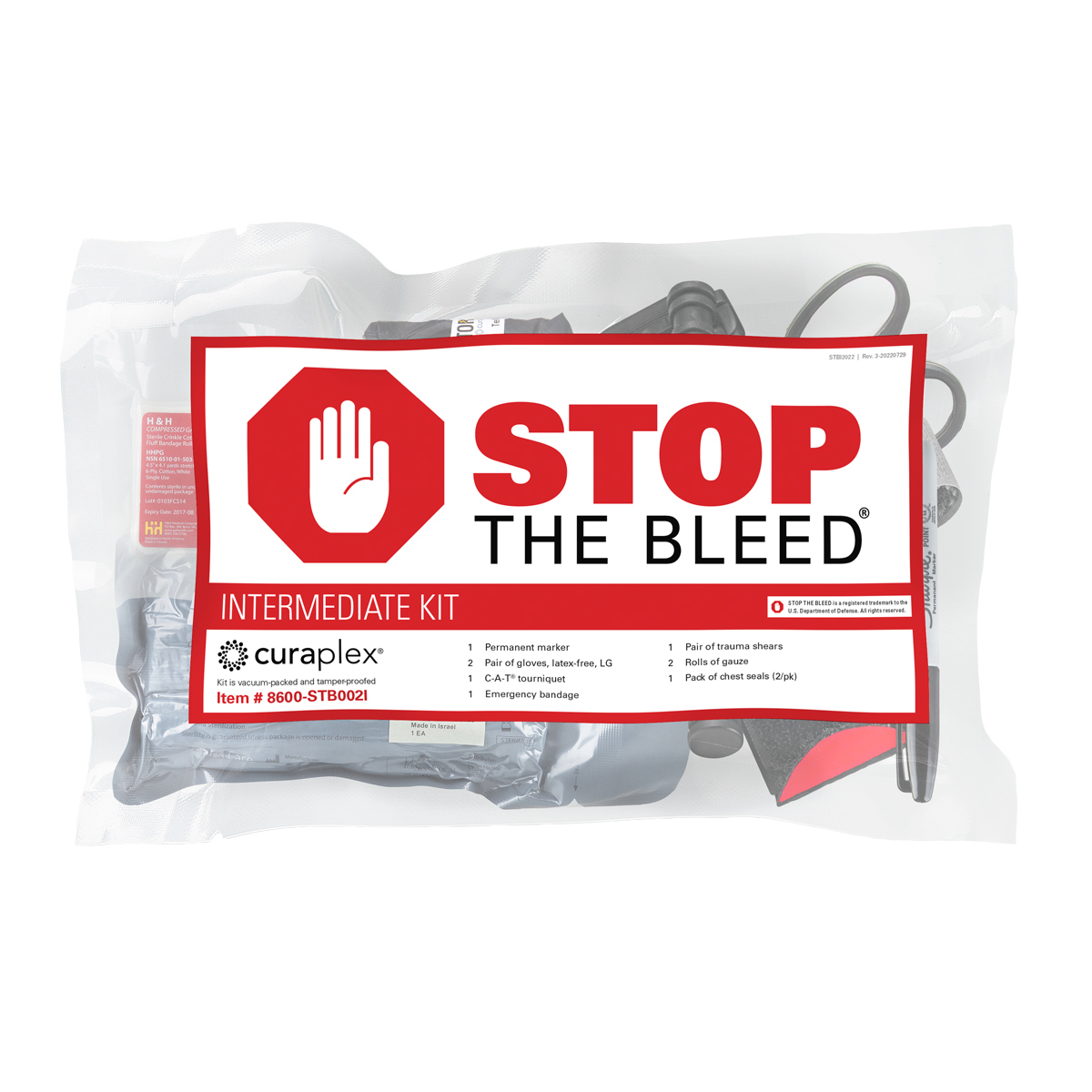 Curaplex® Stop the Bleed® Kit, Intermediate | Tri-anim
