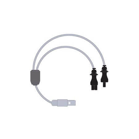 Dual Heated Wire Humidifier Adapter Lead