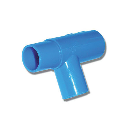 Tee Adapter, 22 mm ID x 22 mm OD x 15 mm ID, 22 mm OD