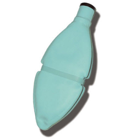 Test Lung, 750 mL Capacity, 22 mm ID Connection, Reusable, Neoprene, Package of 5