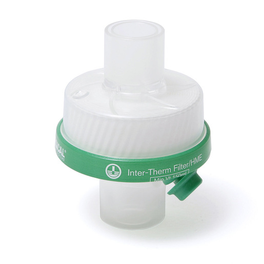 Inter-Therm™ >99.998% Filtration Efficiency HMEF, with Luer Lock Port