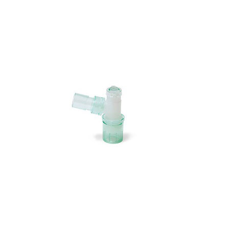 Double swivel elbow 15M - double flip top cap with seal