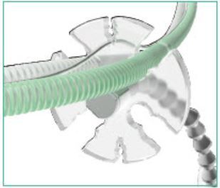 Neonatal/Pediatric Breathing System Tube Support, 15mm/10mm