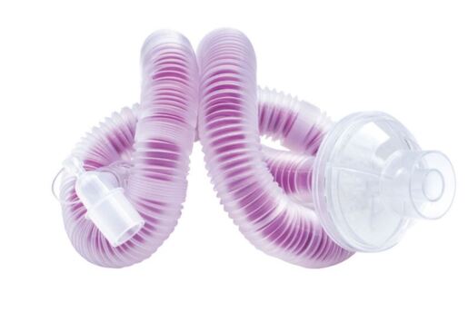 KingFlex2™ Anesthesia Breathing Circuit, Coaxial Tube, 60 inch Tube, Single Limb, Adult