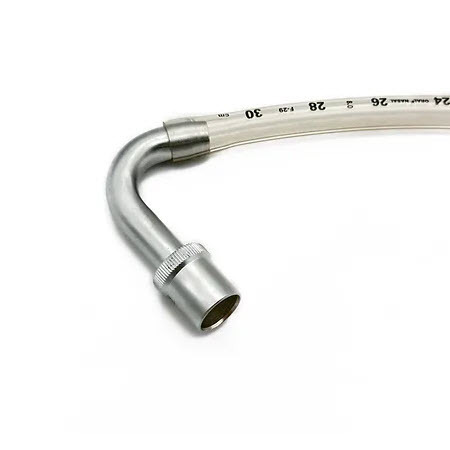 Endotracheal Tube Connector, Chrome Plated Brass