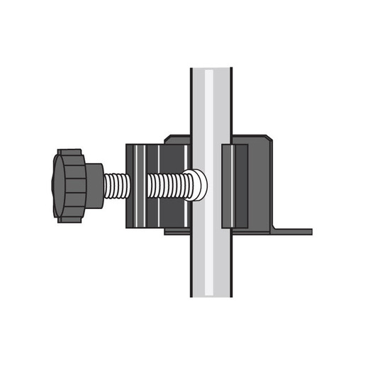 Rotating Pole Clamp for Syringe Pump