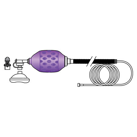 1st Response™ Adult Manual Resuscitator BVMs with SureGrip™ Textured Resuscitation Bags