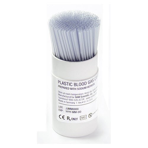 Curaplex® Blood Gas Capillary Tubes, Safe-T-Fill