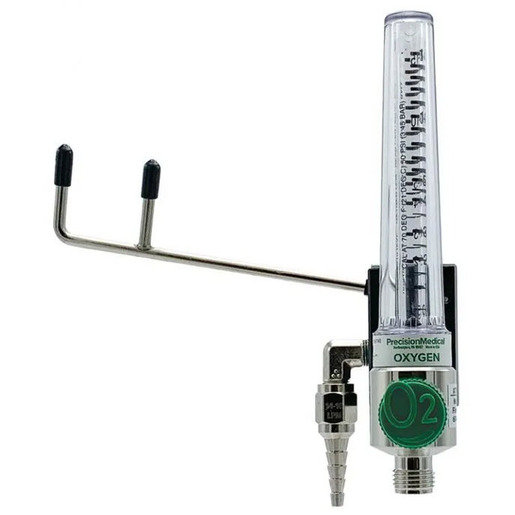 Eliminator, 15 LPM Hose Barb, Chemetron Right Hand Connector, Aluminum Body Flowmeter
