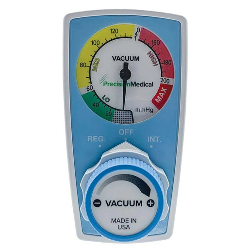 Suction Regulator, Vacuum, Cont-Int, Tubing Nipple