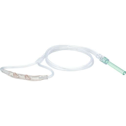 Salter Style , Soft Oxygen Cannula, Adult, High Flow, 7' 3-channel tubing w/Thread Grip