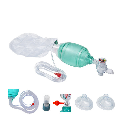 AirFlow™ Manual Resuscitator BVMs with Integrated Pressure Manometer, Pediatric