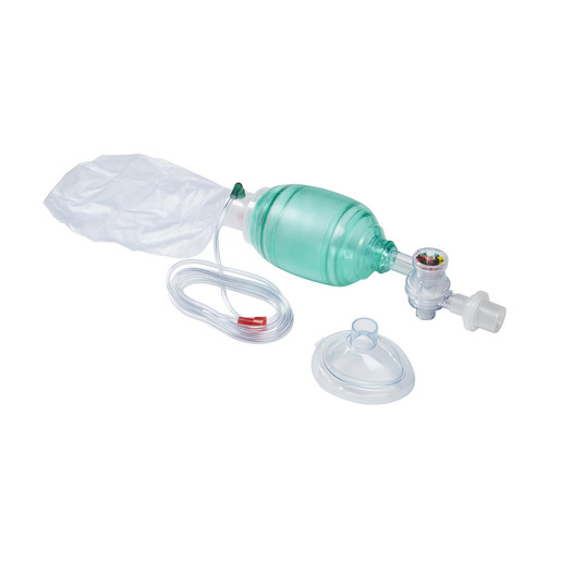 AirFlow™ Manual Resuscitator BVMs with Integrated Pressure Manometer, Pediatric