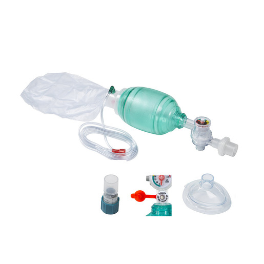 AirFlow™ Manual Resuscitator BVMs with Integrated Pressure Manometer, Pediatric