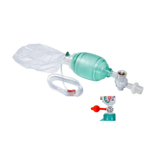 AirFlow™ Manual Resuscitator BVMs with Integrated Pressure Manometer, Pediatric
