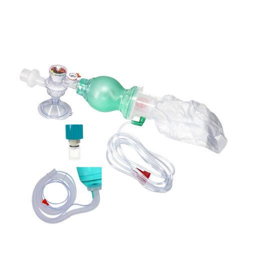 AirFlow™ Manual Resuscitator BVMs with Integrated Pressure Manometer, Infant