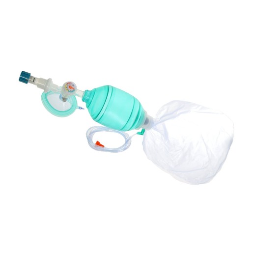 AirFlow™ Manual Resuscitator BVMs with Integrated Pressure Manometer, Small Child