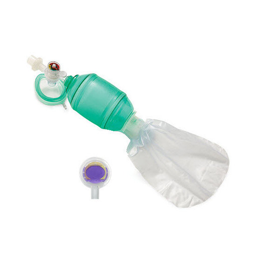 AirFlow™ Manual Resuscitator BVMs with Integrated Pressure Manometer, Adult