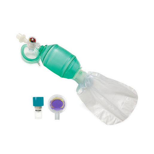 AirFlow™ Manual Resuscitator BVMs with Integrated Pressure Manometer, Adult
