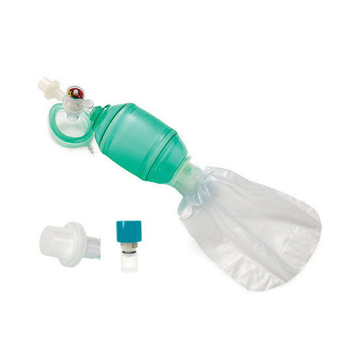 AirFlow™ Manual Resuscitator BVMs with Integrated Pressure Manometer, Adult