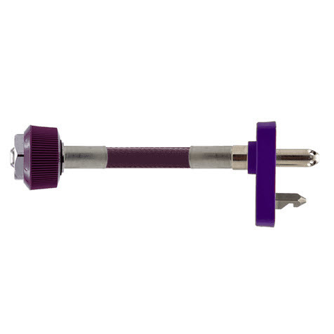 WAGD Hose Assembly, Conductive 1/4in, WAGD DISS Female Hand Tight  x VAC Chemetron QC, 35ft