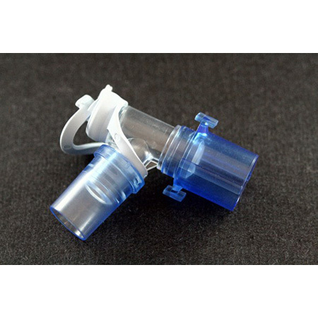 Tracheostomy Dual Swivel Elbow, 15mm ID Swivel x 15mm OD Swivel