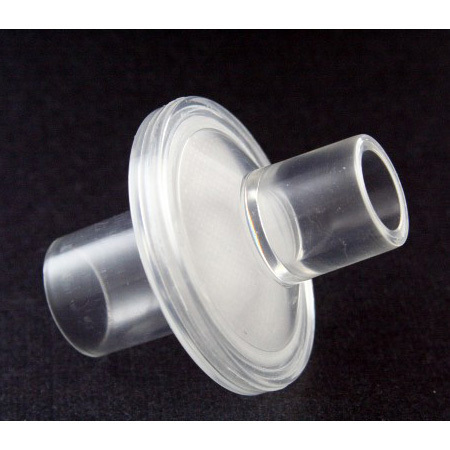 Bacterial/Viral Filter, Adult, Tidal Volume 150-1500ml, 19.0g, 15F/22M x 22F ISO Connections