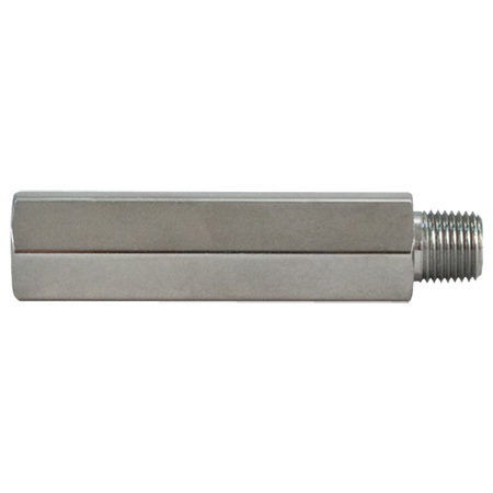 NPT Pipe Fitting, Conenctor, 1/8 NPTF X 1/8 NPTM X 2.5 in Long