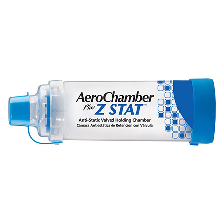 AeroChamber Plus® Z STAT® Anti-Static Valved Holding Chambers
