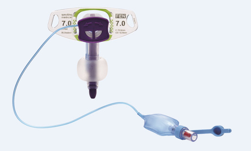 BLUselect® Cuffed Tracheostomy Tubes with Wedge and Decan Cap