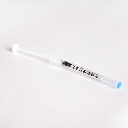 Line Draw Plus Aspirating Syringes with Filter-Pro Device