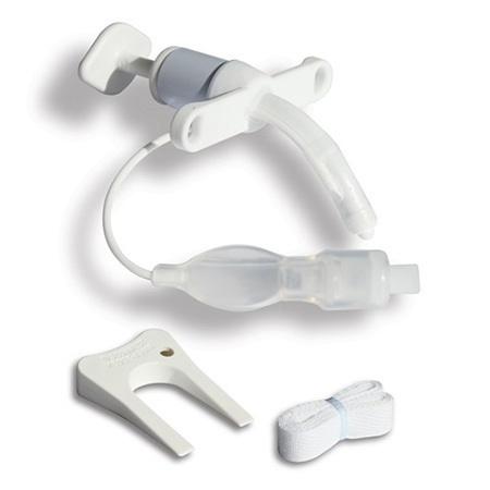 Tube, Tracheostomy, Bivona TTS, Cuffed, Straight Neck, Neonatal, Size 4.0 mm, 6.0 mm OD, 36 mm Length